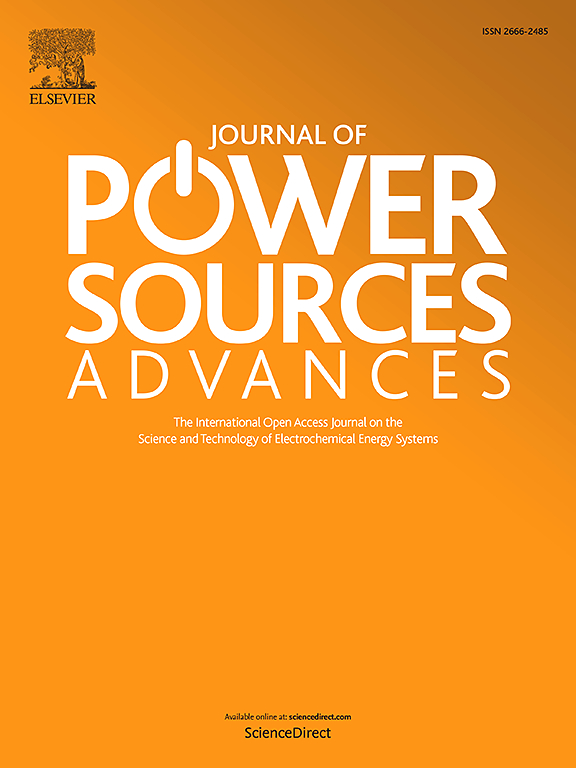 Go to journal home page - Journal of Power Sources Advances